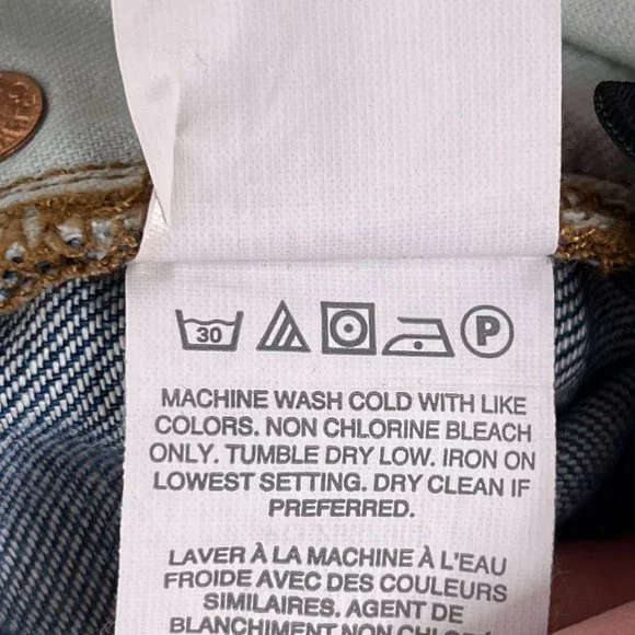 J Crew Slim Mid Rise Broken In Boyfriend Jeans Light Blue Distressed Jeans Sz 26 - Picture 12 of 12